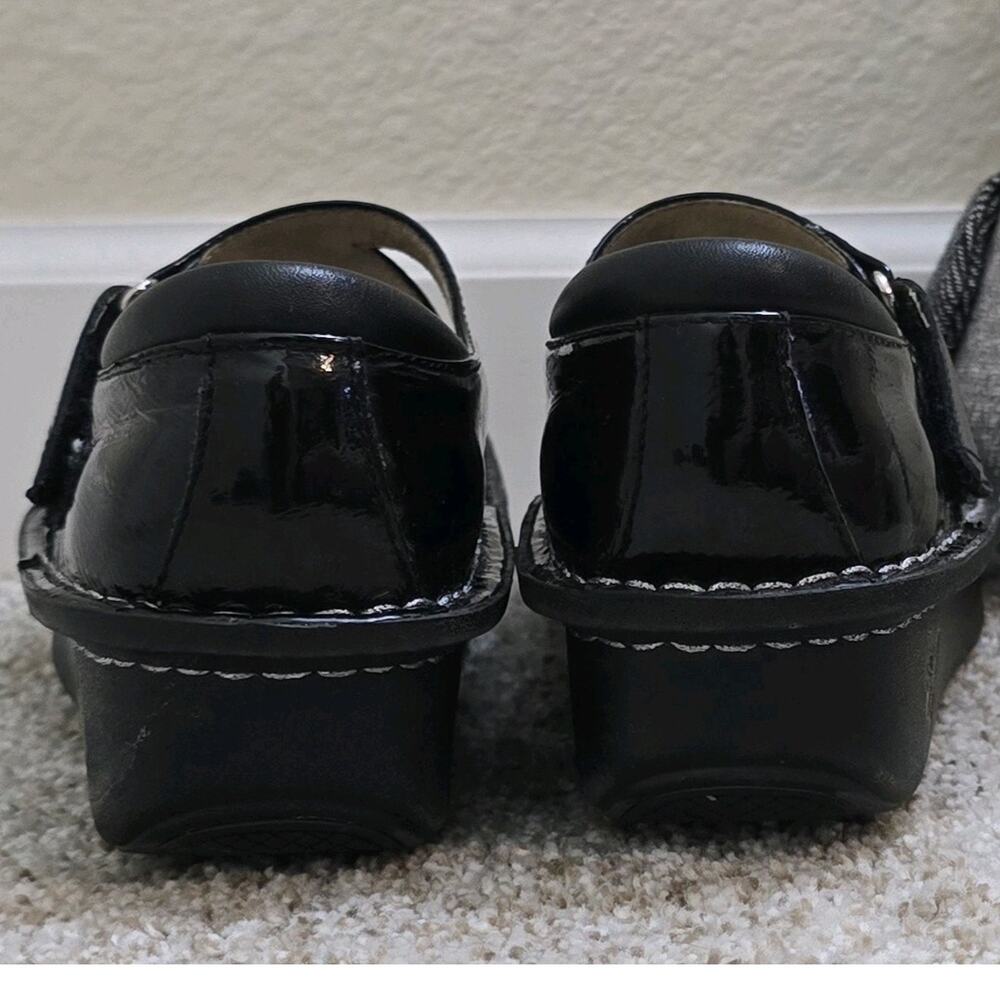 Alegria Dayna Women's Patent Leather Mary Jane Shoes, EU 37/Us 7-7.5, Black EUC - Picture 3 of 5